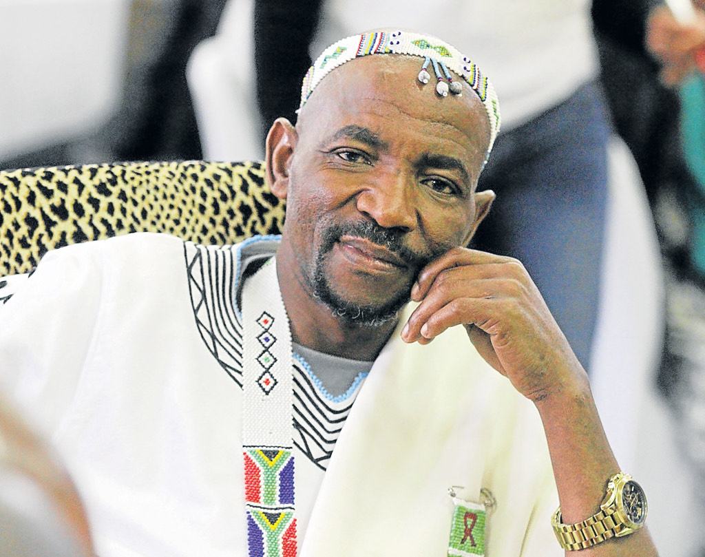 King Zwelonke Sigcawu of the Gcaleka, the great royal house of the Xhosa kingdom (image sourced)