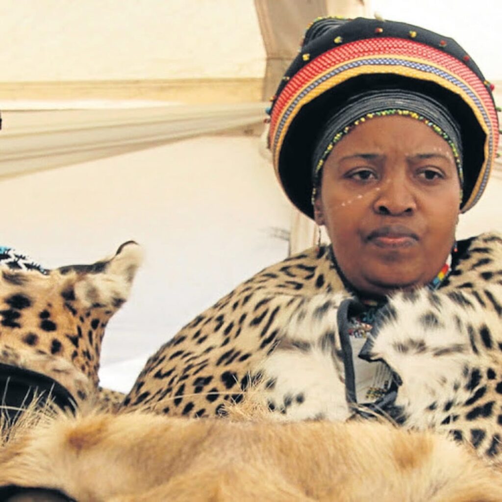 Queen Noloyiso Sandile of the Rharhabe the right royal house of the Xhosa kingdom (image sourced)