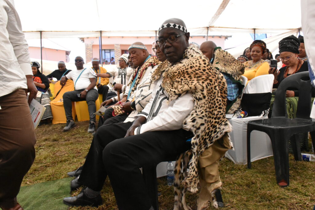 Dignitaries- Chiefs and Govt officials